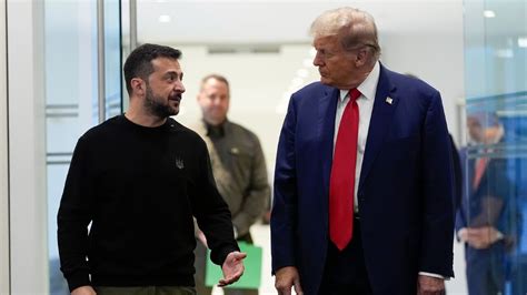 Reuters U.S. President Donald Trump welcomes Ukraine