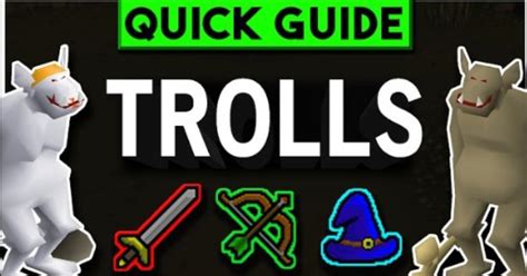 OSRS Troll Types Guide for Training & Slayer