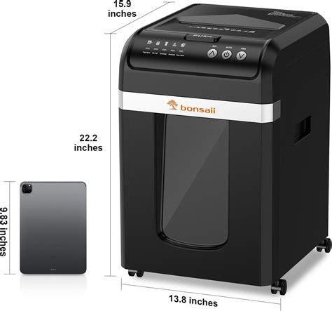 Bonsaii 200-Sheet Auto Feed Paper Shredder, 60 India | Ubuy