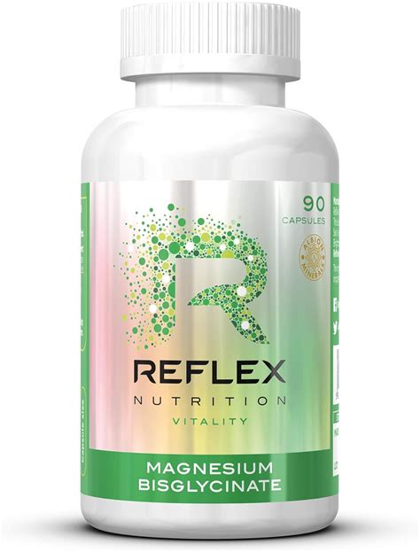 Reflex Nutrition Magnesium Bisglycinate Supplement Capsules (90 Caps)