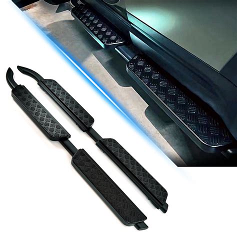 Side Steps Pedal Sport Fit for Land Rover Defender 110 4 Door 2020 2021 2022 2023 2024 Running ...