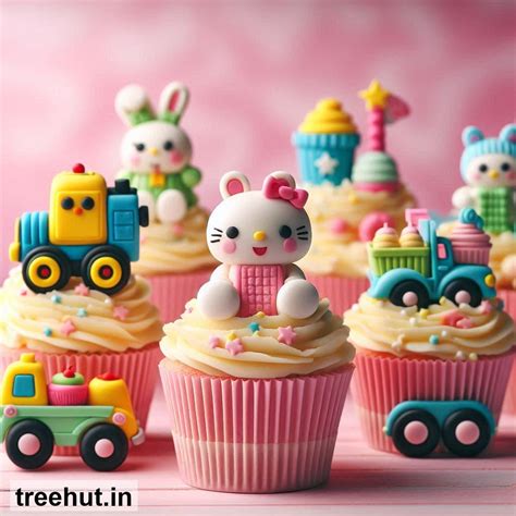 Toys Cupcake Ideas, Mini Cake Ideas, Cake Decoration Ideas