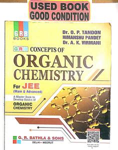 GRB CONCEPTS OF ORGANIC CHEMISTRY FOR JEE (Old Book): Buy GRB CONCEPTS ...