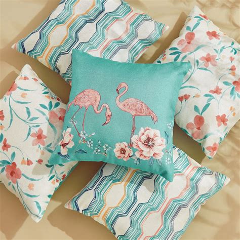 Buy Corsica Ecstasy Quitenature Set of 5 Printed Cushion Covers ...