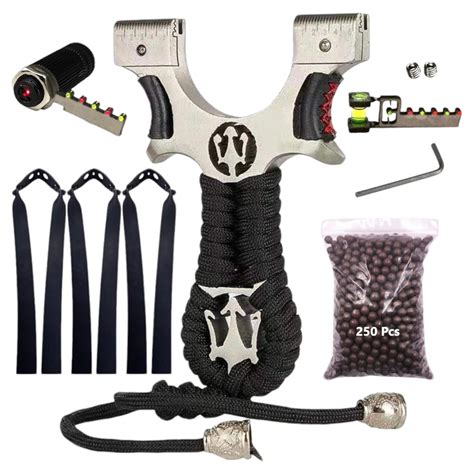 Slingster® Trident Stainless Steel Recreational Sling Tool with 3 Black ...