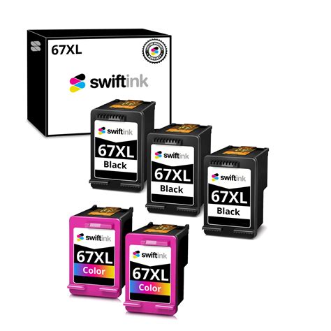 Remanufactured HP 67XL Black Ink Cartridge | Swift Ink