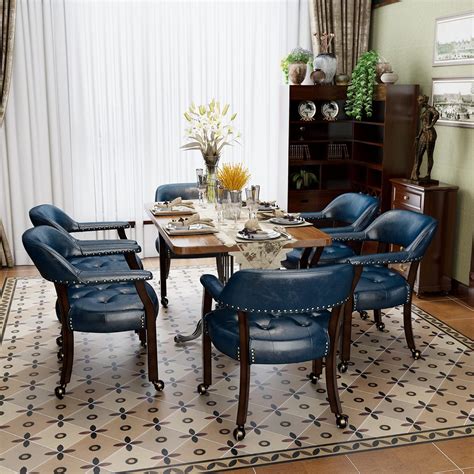 Wooden Dining Table Chairs with Arms – Durable & Stylish Seating for ...
