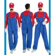 Buy The Super Mario Brothers Mens Mario Deluxe Costume Online at Lowest ...