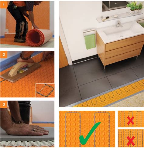 Shop Ditra Heat E-Kit - Kit Includes 43.10 s/f Membrane (5 Sheets), 26. ...