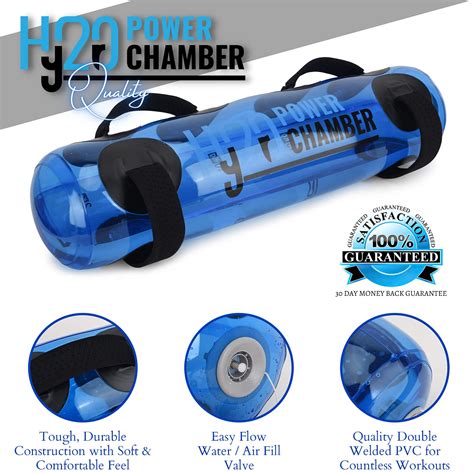 HYDRO POWER CHAMBER Aqua Bag - Fitness Sandbag with Water, Adjustable ...