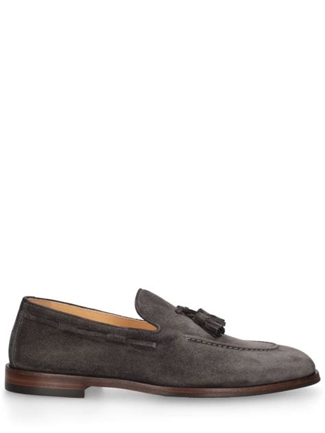 Suede loafers - Brunello Cucinelli - Men | Luisaviaroma