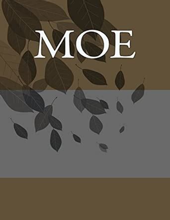 Moe: Personalized Journals - Write in Books - Blank Books You Can Write ...