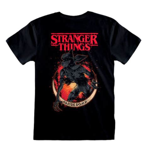 Stranger Things Demogorgon Backprint T-shirt | Nerdom