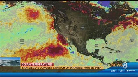 Ocean Temperatures: San Diego's longest stretch of warmest water ever ...