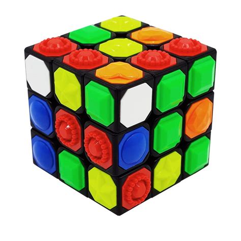 Buy 3X3x3 Magic Cube Tactile Cube for Blind 3D Embossed Braille ...