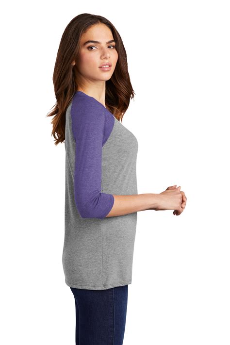 District Women’s Perfect Tri 3/4-Sleeve Raglan | Product | Company Casuals