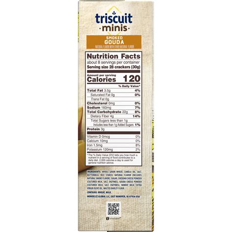 Triscuit Minis Smoked Gouda Crackers 8 oz | Shipt