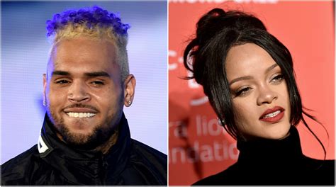 Is Chris Brown thirsty over Rihanna? Online mag spills tea on insider's ...