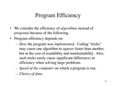 Efficiency of an Algorithm with Example 的图像结果