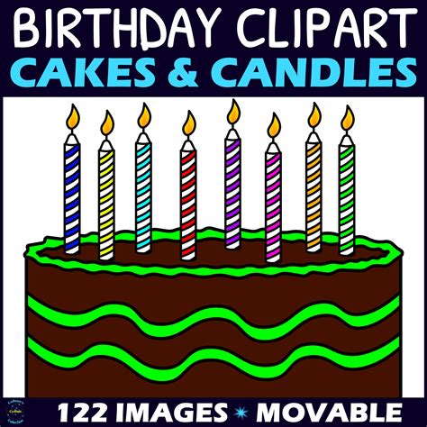 Happy Birthday Candles Clipart at Charles Betz blog