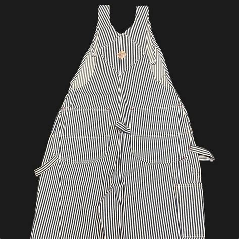 80’s BIG MAC hickory stripe overall double knee “mint condition” made ...