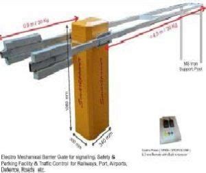 AUTOMATIC BARRIER GATE -Model - SP BB 4.5M 8S ANTI CRASH