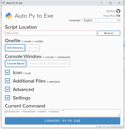 Create exe From Python 的图像结果