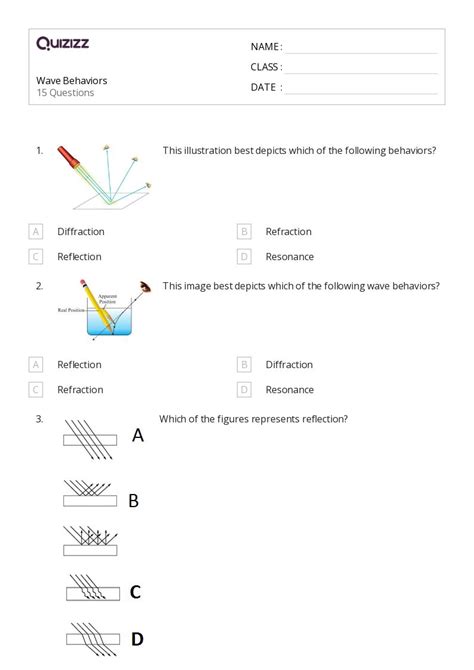 50+ electromagnetic waves and interference worksheets for 9th Class on ...