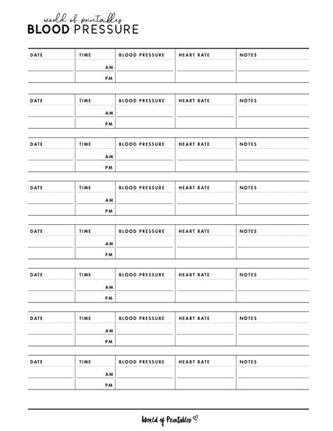 Printable Reading A Blood Pressure Gauge Worksheet