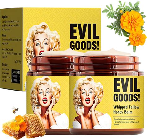 2PC Evil Goods Crema Original, 120g Evil Goods Crema Original Facia ...
