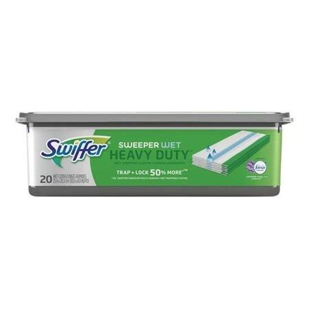 Swiffer Swiffer 1899947 SweeperWet Heavy Duty 10 x 8 in. Cloth Refill ...