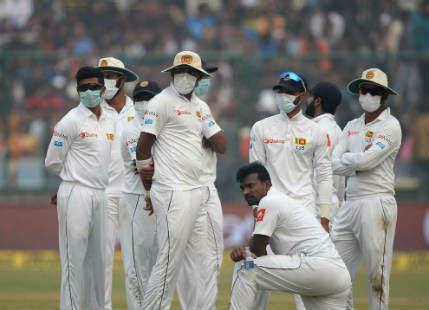 IND Vs SL: Delhi Pollution causes Lakmal to puke on field | Skymet ...