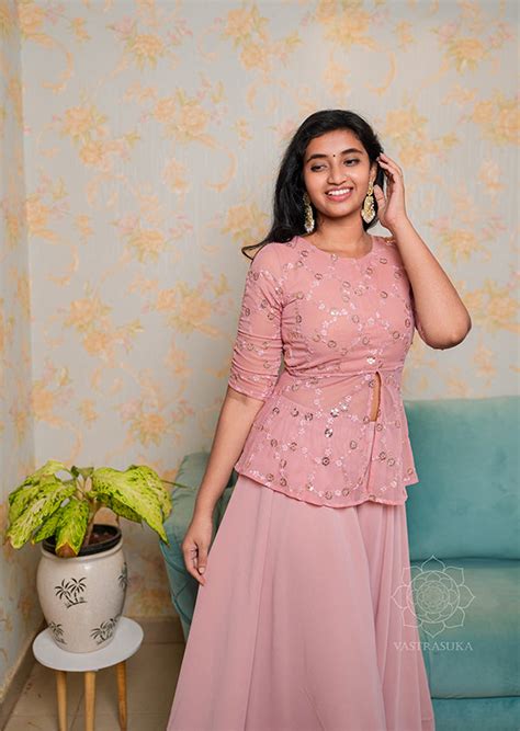 Baby Pink Sharara Set – Vastrasuka