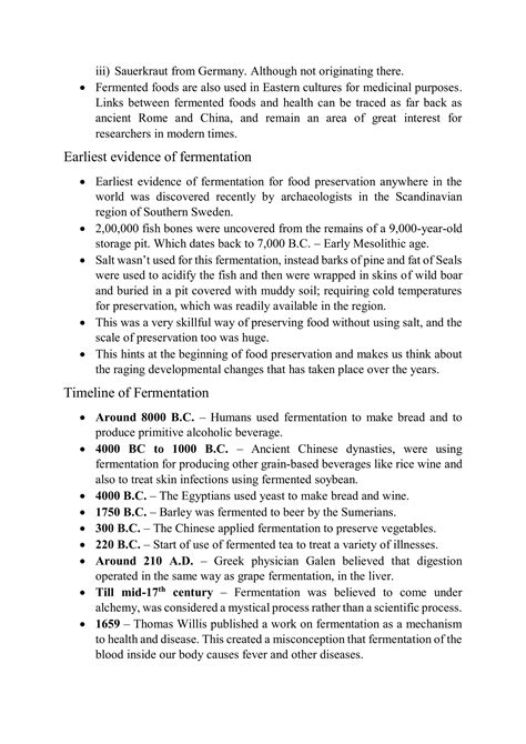 Historical Development of Fermentation | PDF