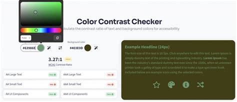 Image result for Color Contrast Tools