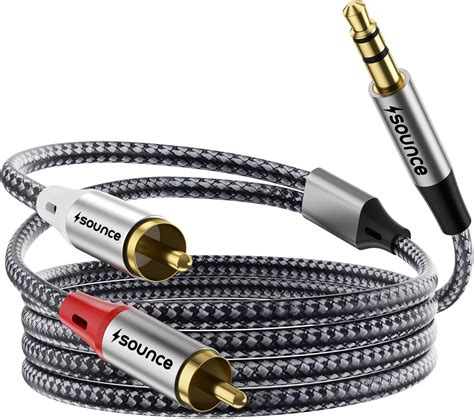 Amazon.in: Buy Amazon Basics s 3.5mm to 2-Male RCA Adapter cable - 4 ...