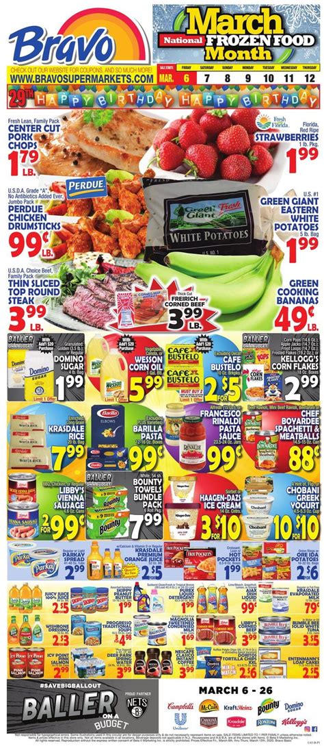 Bravo Supermarkets Ad Circular - 03/06 - 03/12/2020 | Rabato