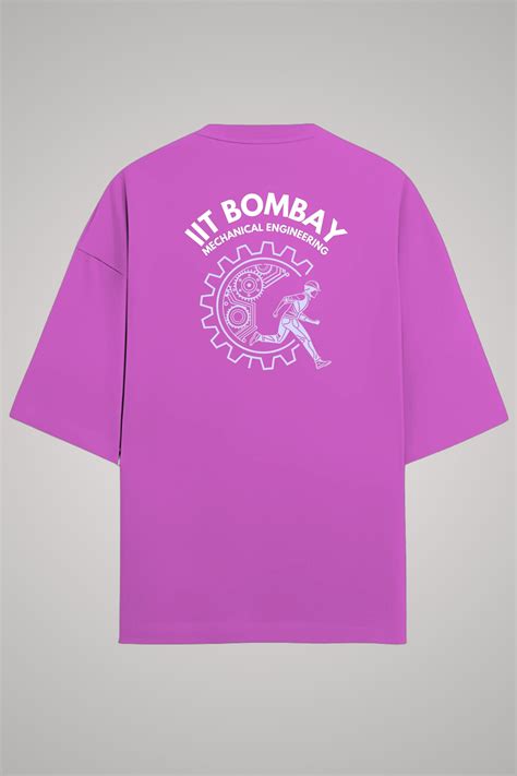 IIT Bombay Oversized T-Shirt (Mechanical Engineering)