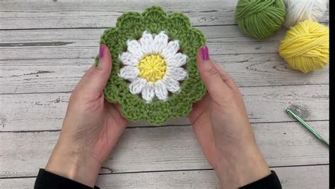 Crochet Coaster Tutorial 的图像结果