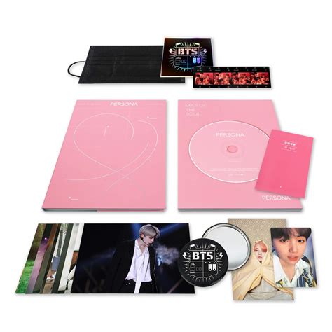 Buy MAP OF SOUL : PERSONA [ 4 Ver. ] BTS Album CD Photobook Mini Book Photocard Postcard Photo ... - map of the soul persona photobook