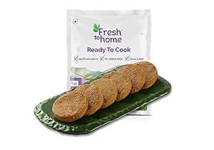FreshToHome Mutton Shami Kebab | 180g Pack | Ready-To-Cook | No Added ...