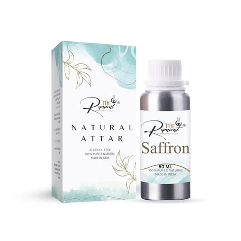 THE RUPAWAT Perfumery House Attar for Men & Women (Saffron) Premium ...