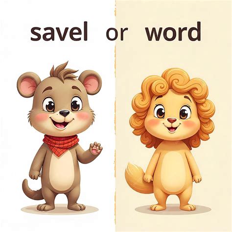 Opposite word antonym with cartoon characters illustration | Premium AI ...