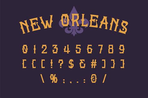 New Orleans Style Fonts Amazon.com: New Orleans Style Personalized