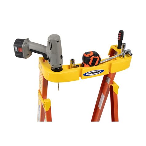 Werner PD6200 7-ft ( 10-ft Reach Height ) Fiberglass Type 1A - 300 lbs ...