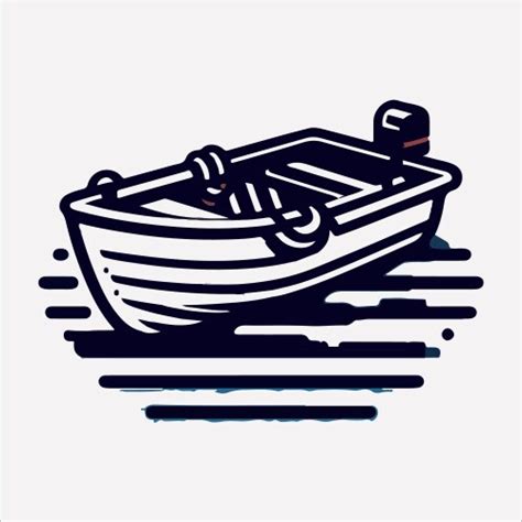 Speed boat icon silhouette art Royalty Free Vector Image