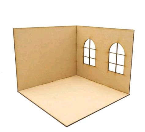 DIY RoomBox / Dollhouse Open - With Window