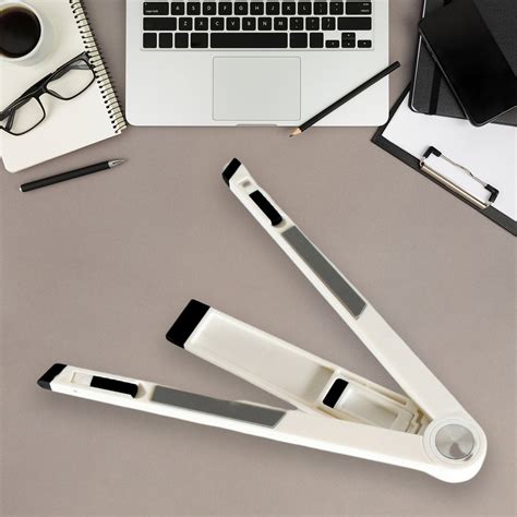 Slim Tablet Mobile Stand Adjustable Foldable Tablet Stand Scaffold (1 ...