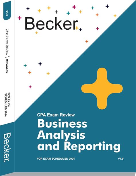 Buy CPA Becker Business Analysis and Reporting Exam Review 1.0 Version ...