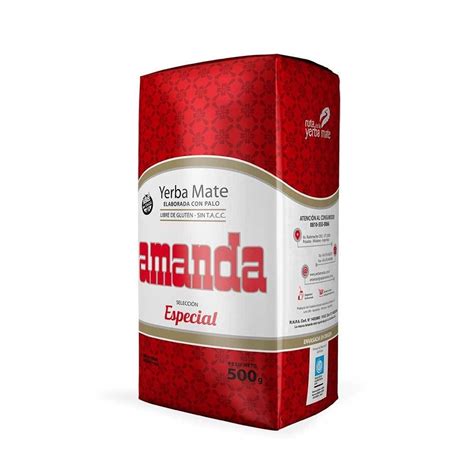 Yerba Mate Amanda Selección Especial 1/2 Kg - Productos Argentinos ...